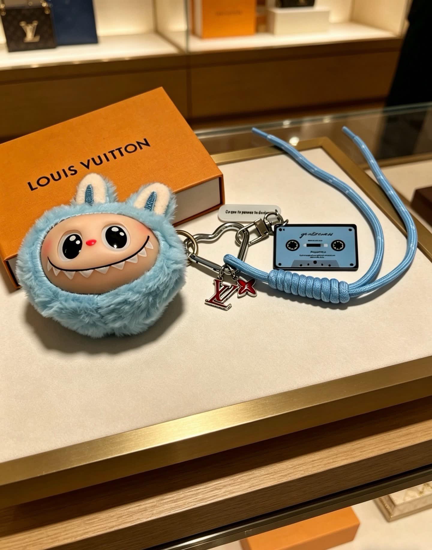 Louis Vuitton x Tokidoki Monster Keychain